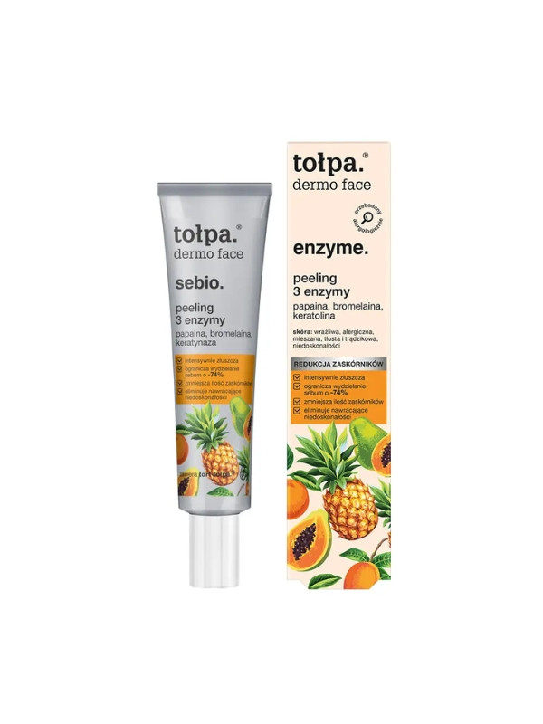 Tołpa Dermo Face Enzyme. Peeling 3 enzymy 40 ml