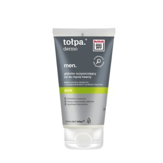 Tołpa Dermo Men . pure. deep cleansing face wash gel 150 ml