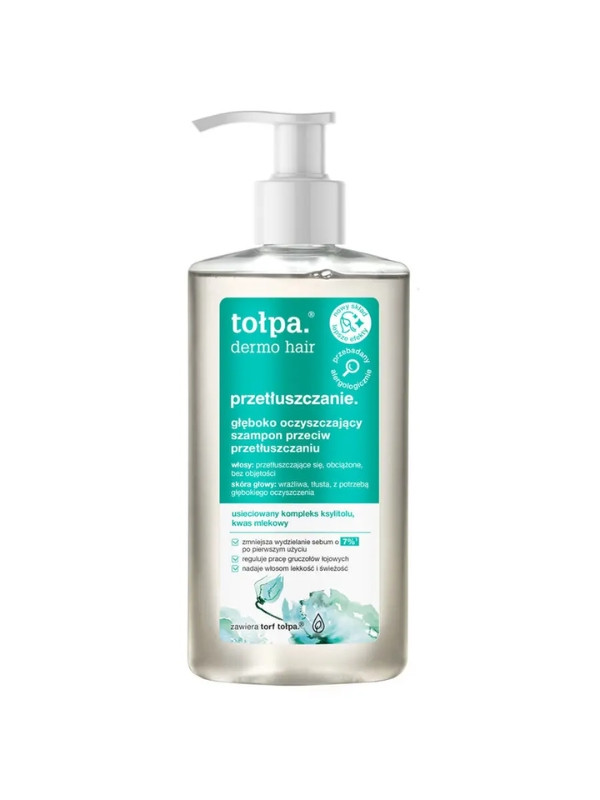 Tołpa Dermo Hair oily. Deep Cleansing Anti Greasy Shampoo 250 ml