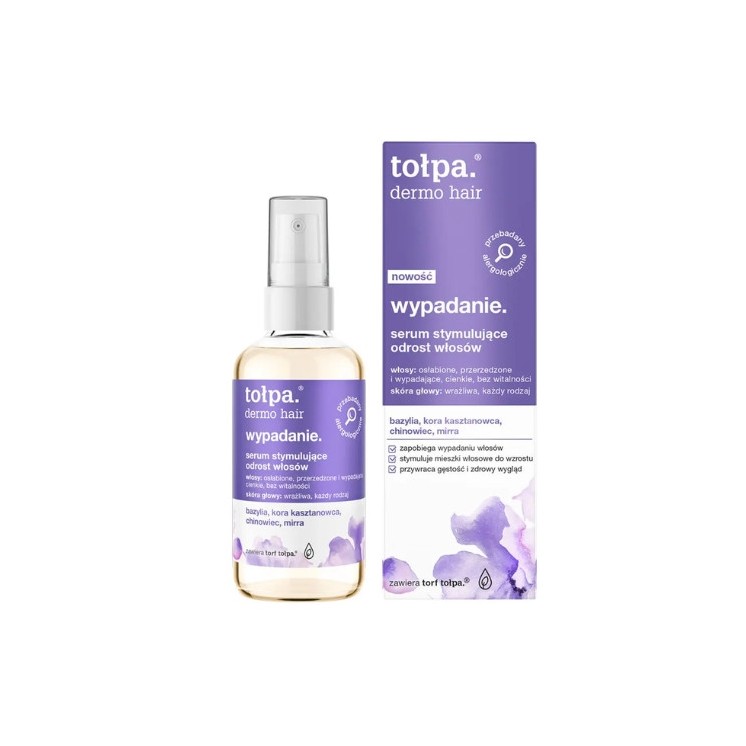 Tołpa Dermo Hair wypadanie. Serum stymulujące odrost włosów 100 ml