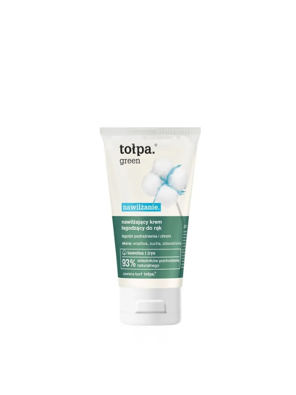 Tołpa Green moisturizing. moisturizing Soothing hand cream 75 ml