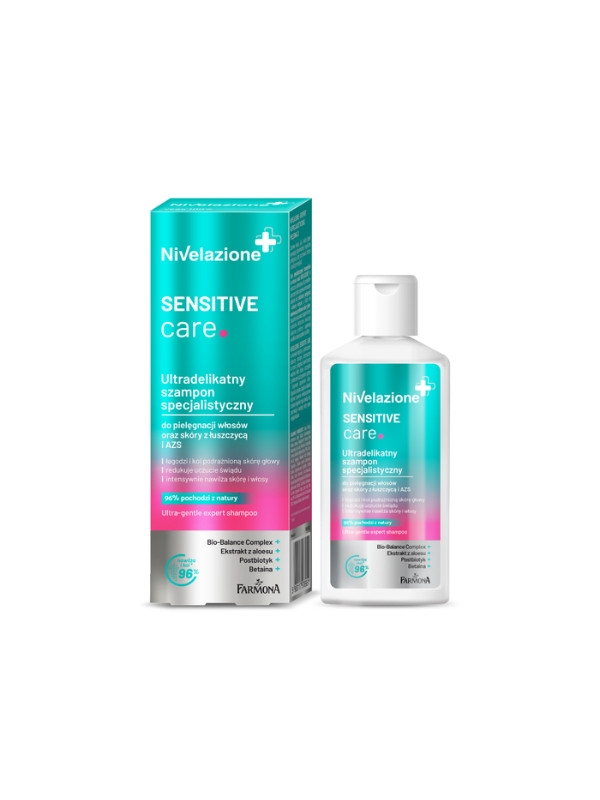 Farmona Nivelazione ultra-delicate specialist shampoo for hair and skin care with psoriasis and AZS 100 ml