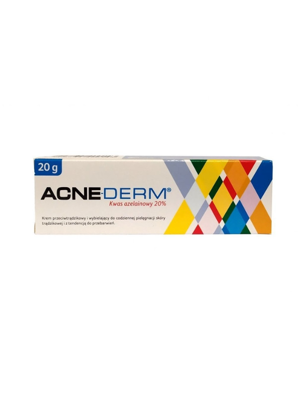 Acne-Derm Krem przeciwtrądzikowy i wybielający 20 g