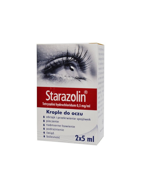 Starazolin 0.05% Eye drops 2x5 ml