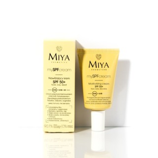 Miya Cosmetics mySPF nawilżający Krem do twarzy, oczu i dekoltu SPF50+ 40 ml