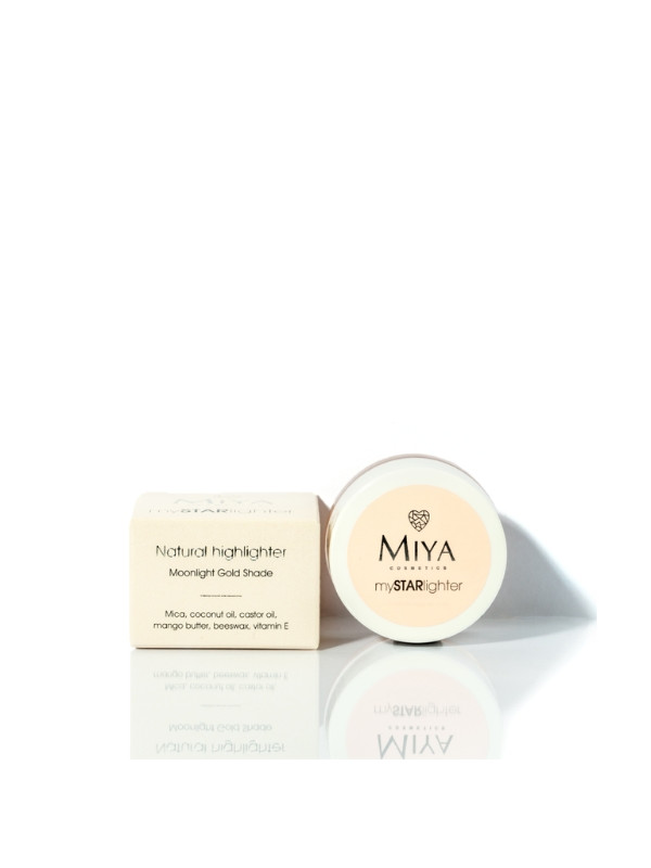 Miya Cosmetics mySTARlighter naturalny Rozświetlacz w kremie Moonlight Gold 4 g