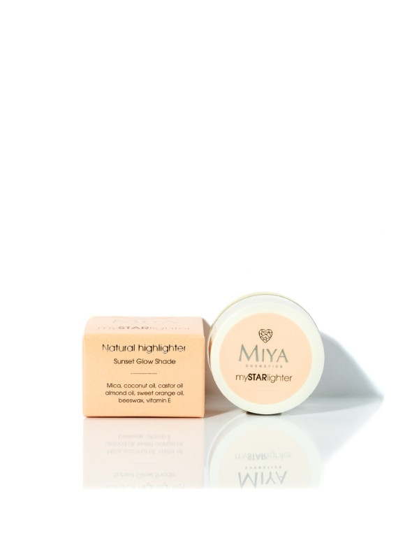 Miya Cosmetics mySTARlighter natural cream highlighter Sunset Glow 4 g