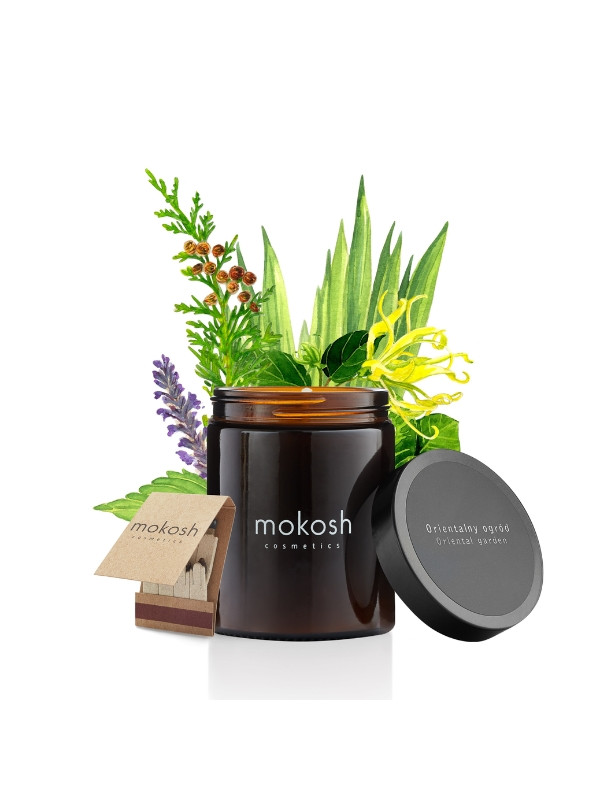 Mokosh plant soy candle Oriental garden 140 g