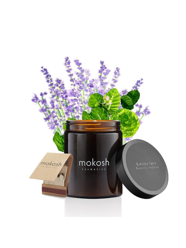 Mokosh plant soy candle Idyllic meadow 140 g