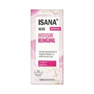 Isana Intensively Cleansing Face Mask 2 x 8 ml