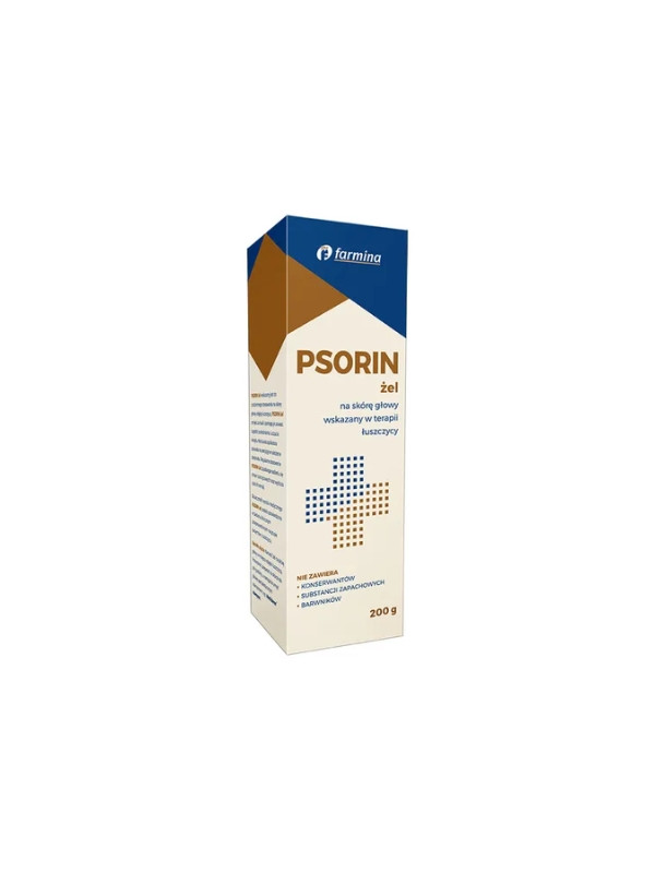 Psorin Gel indicated in the treatment of psoriasis 200 g