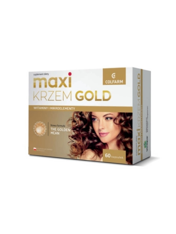 Maxi Krzem Gold 60 kapsułek