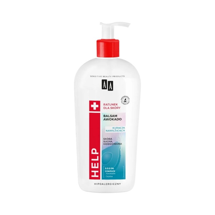 AA Help Natural Balsam do ciała odżywianie dla skóry suchej Avocado 400 ml