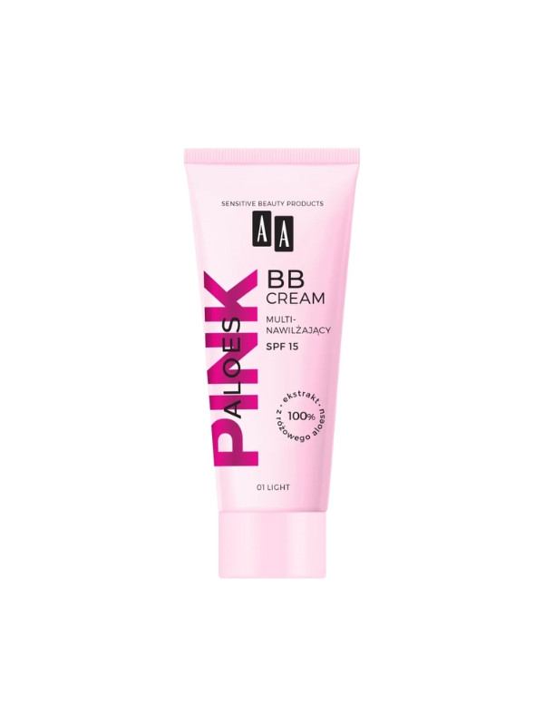 AA Aloe Pink multi-moisturizing face cream BB SPF15 /01/ Light 30 ml