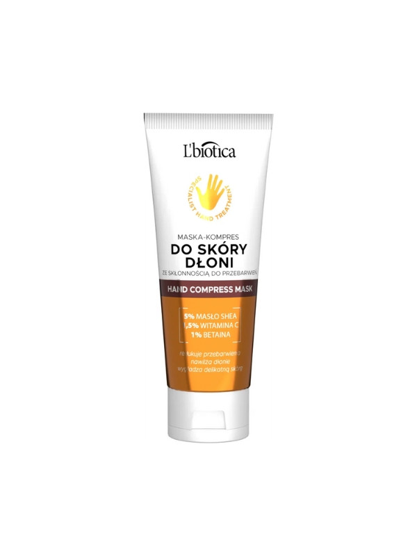 L'biotica Mask-compress for hands prone to discoloration 75 ml