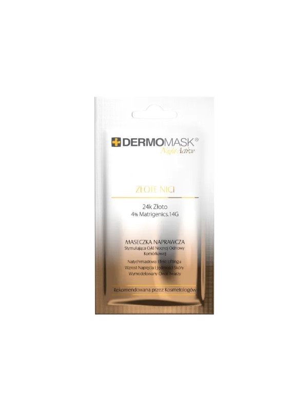 L'biotica Dermomask Night Acitve Thread repair face mask 12 ml