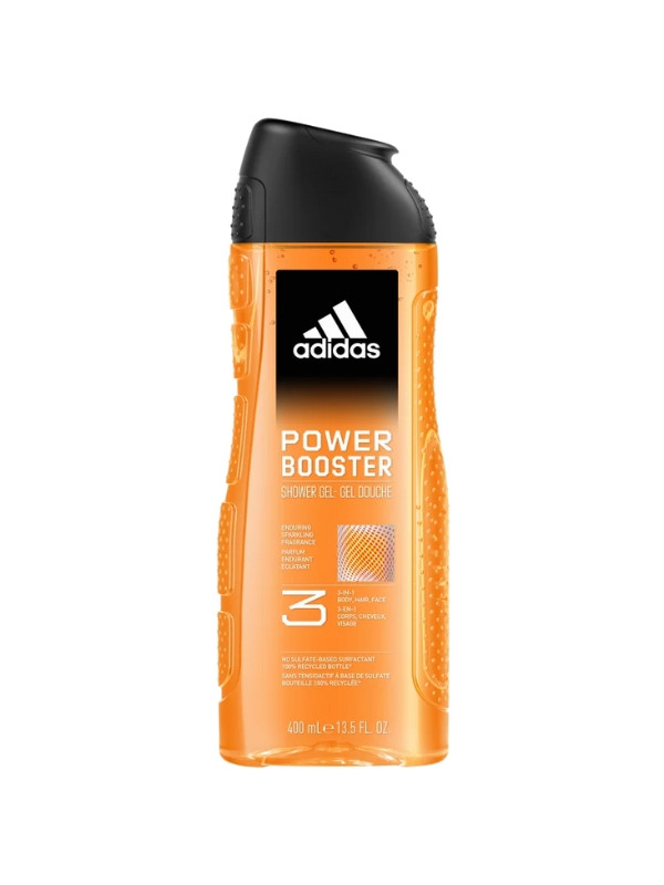 Adidas Power Booster Shower gel for men 400 ml