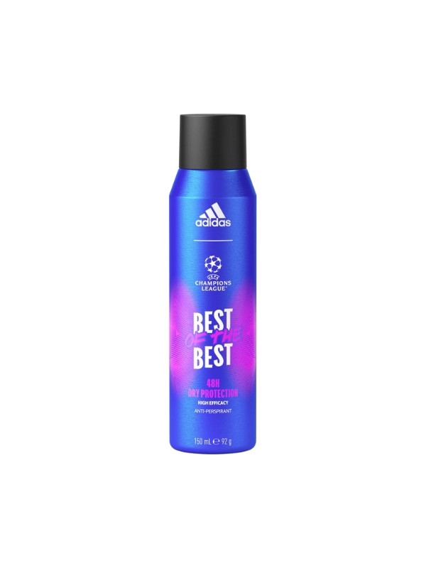 Adidas UEFA Best of the Best Antyperspirant w spray'u dla mężczyzn 150 ml