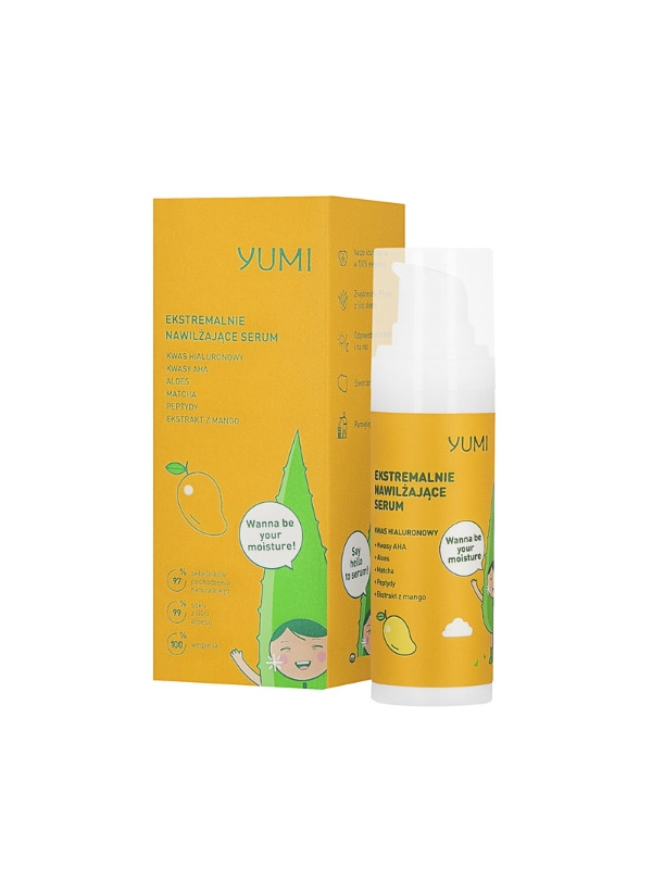 Yumi ekstremalnie nawilżające Serum do twarzy Mango