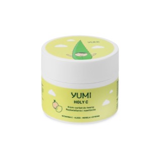 Yumi Holy C Krem-sorbet do twarzy rozświetlająco-nawilżający Morela-Cytryna 50 ml