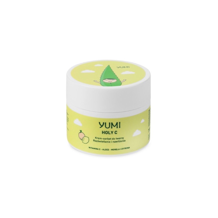 Yumi Holy C Face cream sorbet brightening and moisturizing Apricot-Lemon 50 ml