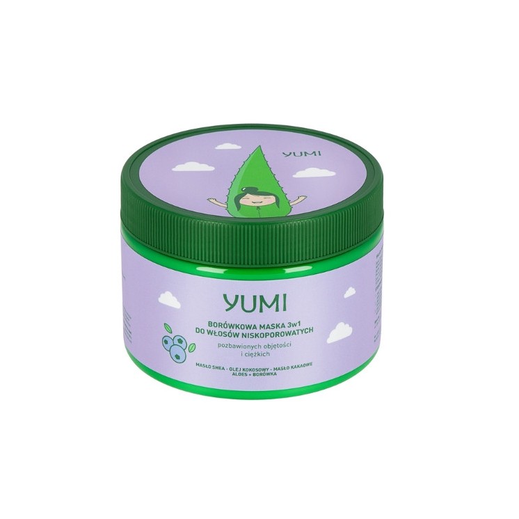 Yumi Blueberry Mask for low porosity hair 300 ml