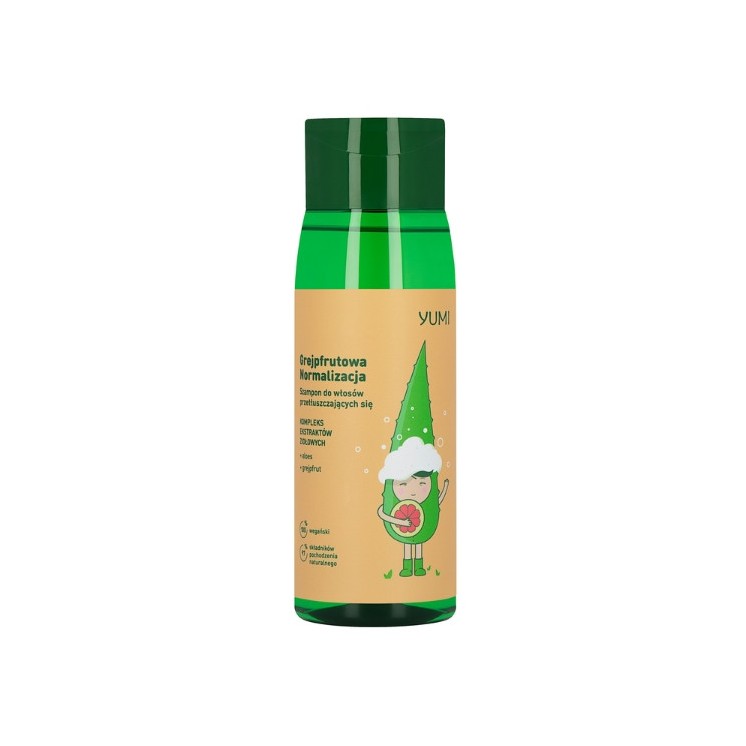 Yumi Szampon do włosów przetłuszczających się Grejpfrutowa normalizacja 300 ml
