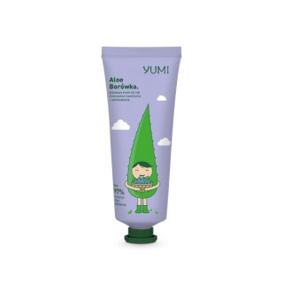 Yumi aloesowy Krem do rak intensywnie nawilżajacy Aloe Borówka 75 ml