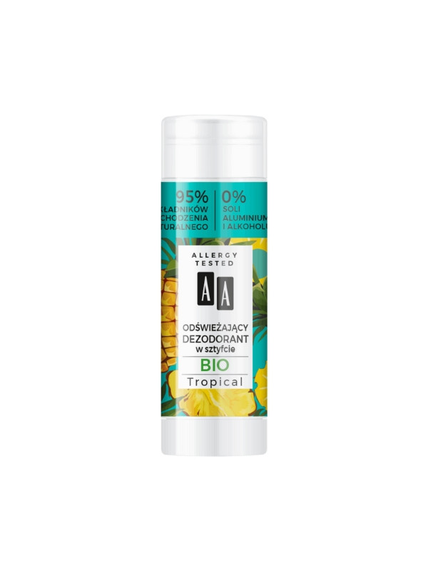 AA odświeżający Dezodorant w sztyfcie Bio Tropical 25 ml