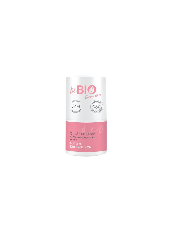 BeBio Ewa Chodakowska Natural Deo Roll-on based on Alum with hyaluronic acid and Heather extract 50 ml