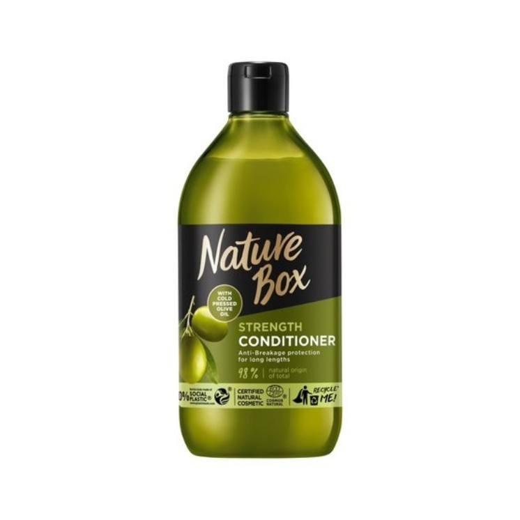 Nature Box Odżywka do włosów z olejem z oliwki 385 ml