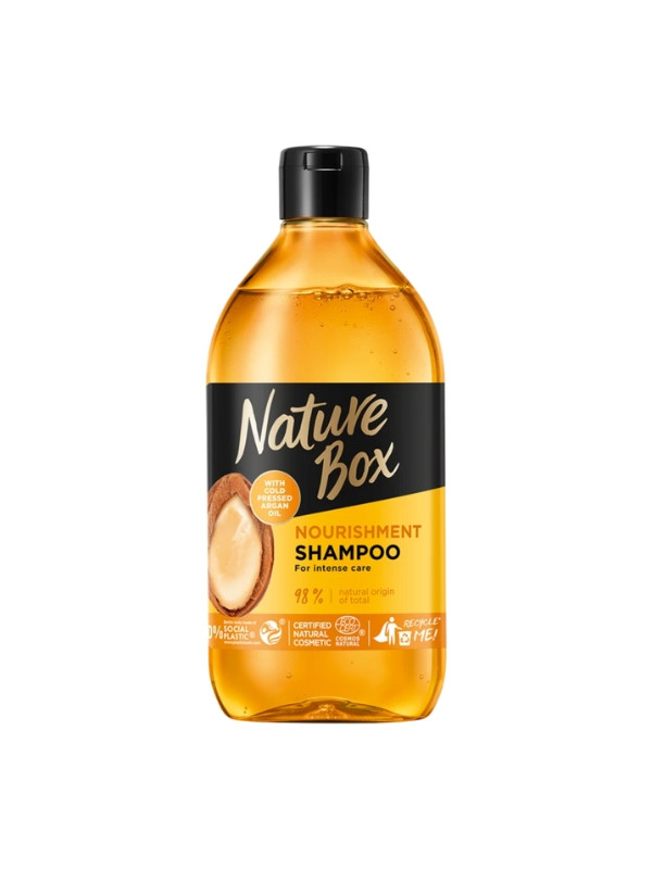 Nature Box Hair shampoo with argan oil 385 ml