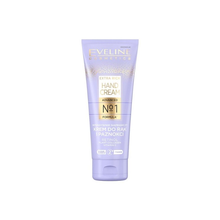 Eveline Extra Rich intensywnie naprawczy Krem do rąk i paznokci 75 ml