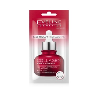 Eveline Face Therapy Professional Maska-ampułka do twarzy z Kolagenem 8 ml