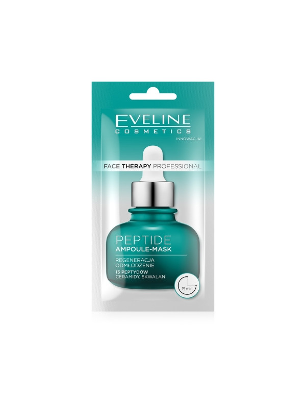 Eveline Face Therapy Professional Maska-ampułka do twarzy z Peptydami i Ceramidami 8 ml