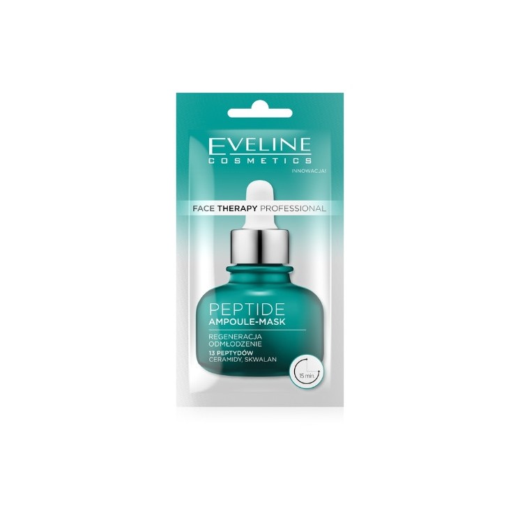 Eveline Face Therapy Professional Maska-ampułka do twarzy z Peptydami i Ceramidami 8 ml