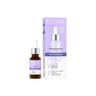 Eveline Skoncentrowana Formuła Serum do twarzy na dzień i noc Odmłodzenie 18 ml