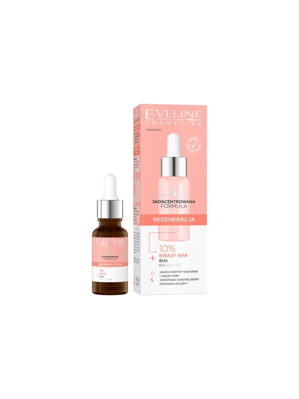 Eveline Skoncentrowana Formuła Serum do twarzy na dzień i noc Regeneracja 18 ml