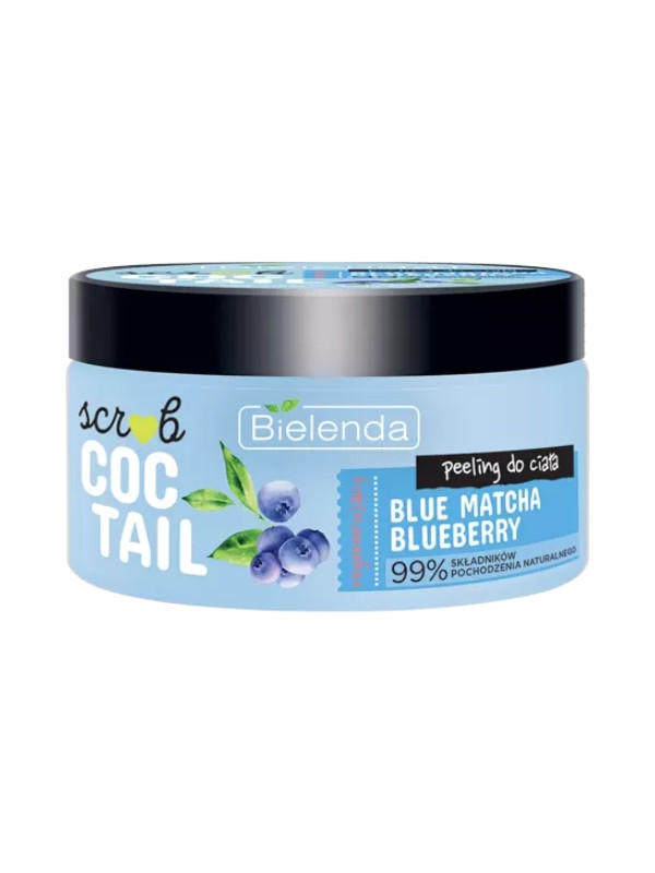 Bielenda Body Coctail Body Peeling Blue Matcha + Blueberry 350 g