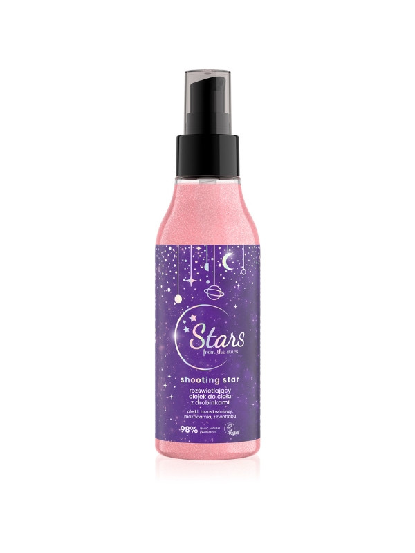 Stars from The Stars Shooting Star Illuminating Body Oil with particles 150 ml