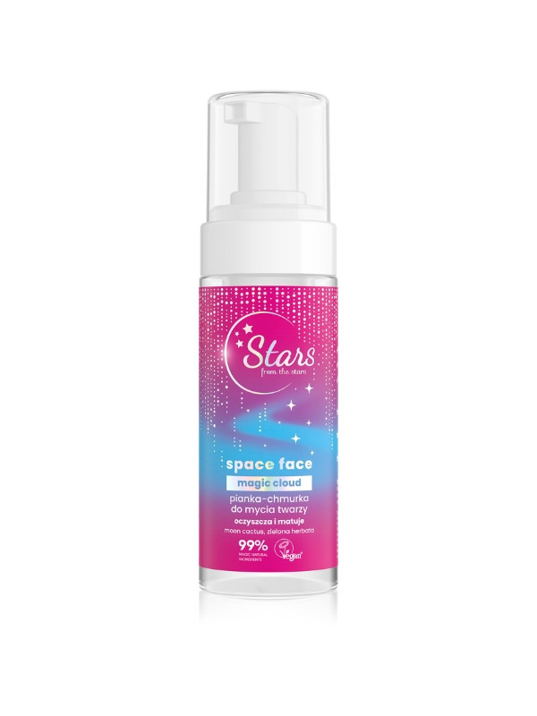 Stars from The Stars Space Face Magic Cloud oczyszczająca Pianka-chmurka do mycia twarzy 150 ml