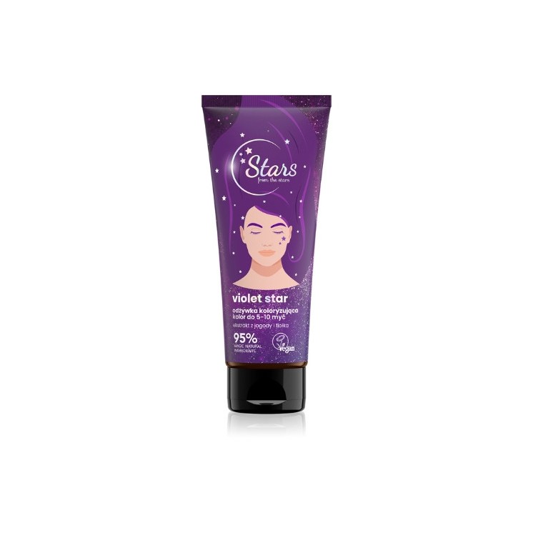 Stars from The Stars Violet Star Coloring hair conditioner 50 ml