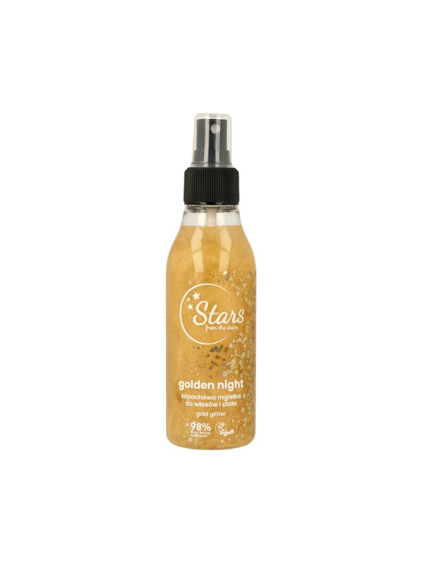 Stars from The Stars Golden Night scented hair and body mist 150 ml