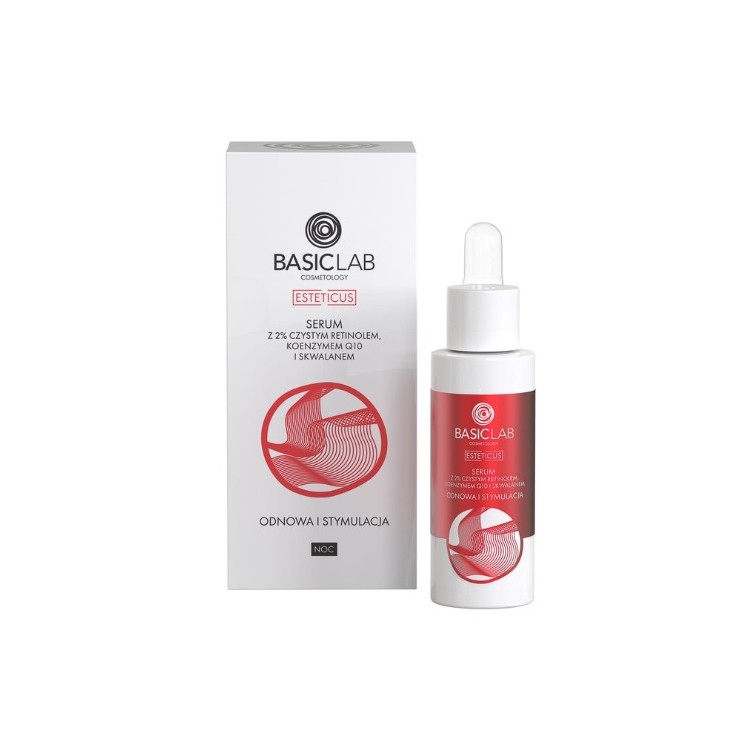BasicLab Esteticus Face Serum with pure Retinol 2% 30 ml