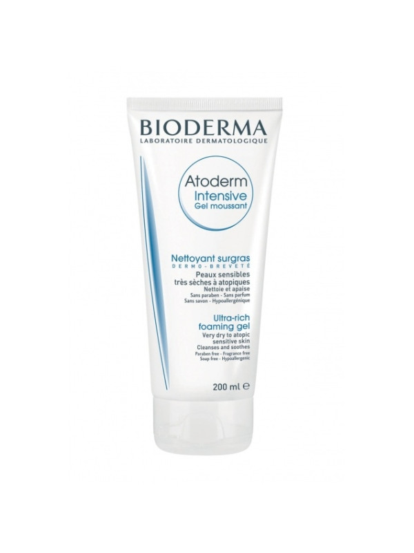 Bioderma Atoderm Intensive Cleansing and lubricating gel for atopic skin 200 ml