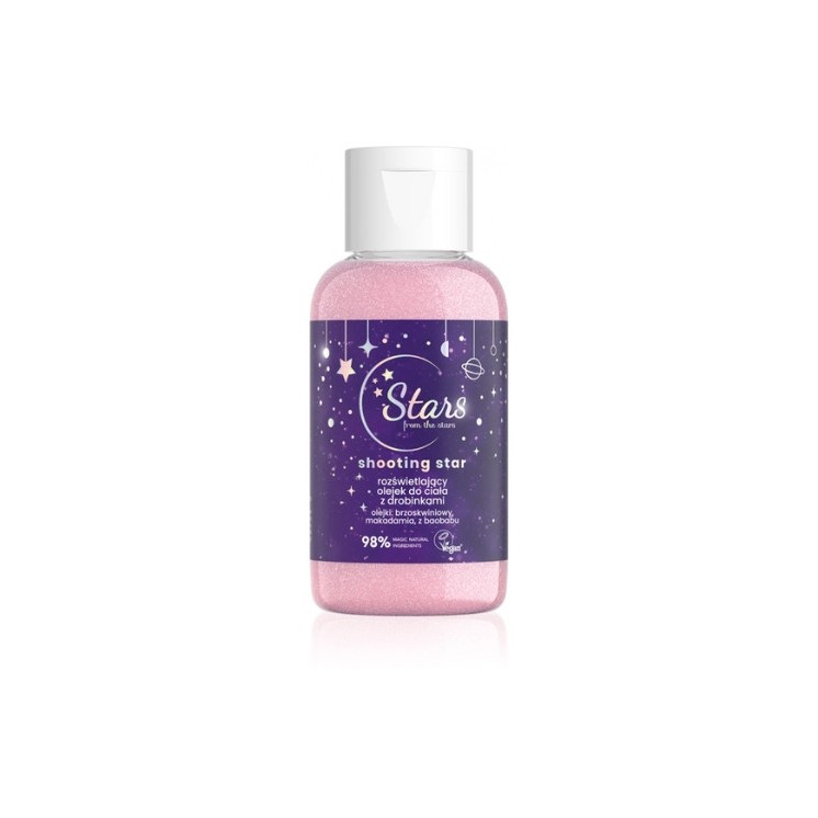 Stars from The Stars Shooting Star Illuminating Body Oil with Travel Size particles 50 ml