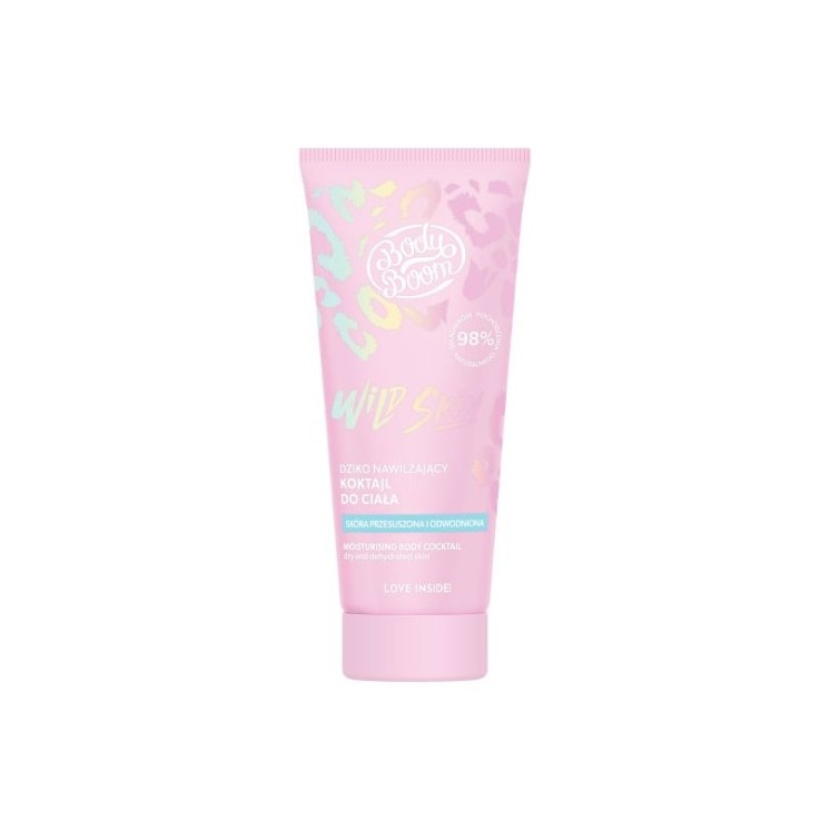 BodyBoom Wild Skin dziko nawilążający Koktajl do ciała 200 ml