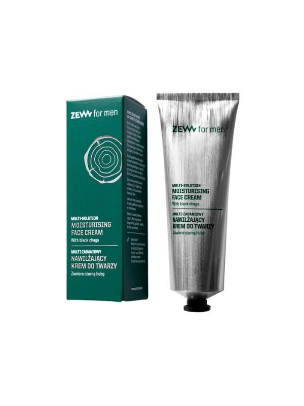 Zew for Men Multi-task Moisturizing Face Cream for Men with Black Hub 80 ml