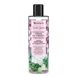 Vis Plantis Secret Garden enzymatyczny Tonik do twarzy do skóry mieszanej 200 ml