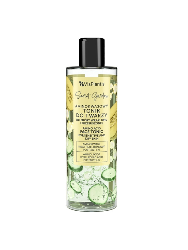 Vis Plantis Secret Garden Amino Acid Face Toner for sensitive and dry skin 200 ml